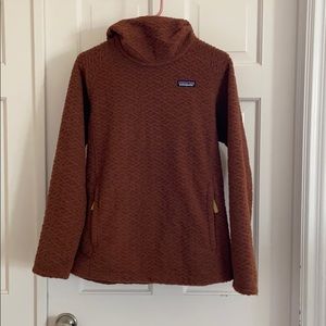 Patagonia Diamond Capri Hoodie in Moccasin Brown M